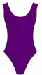 FLURO PURPLE 80S LEOTARD SMALL/MEDIUM